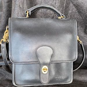 Coach Vintage Station Bag Black